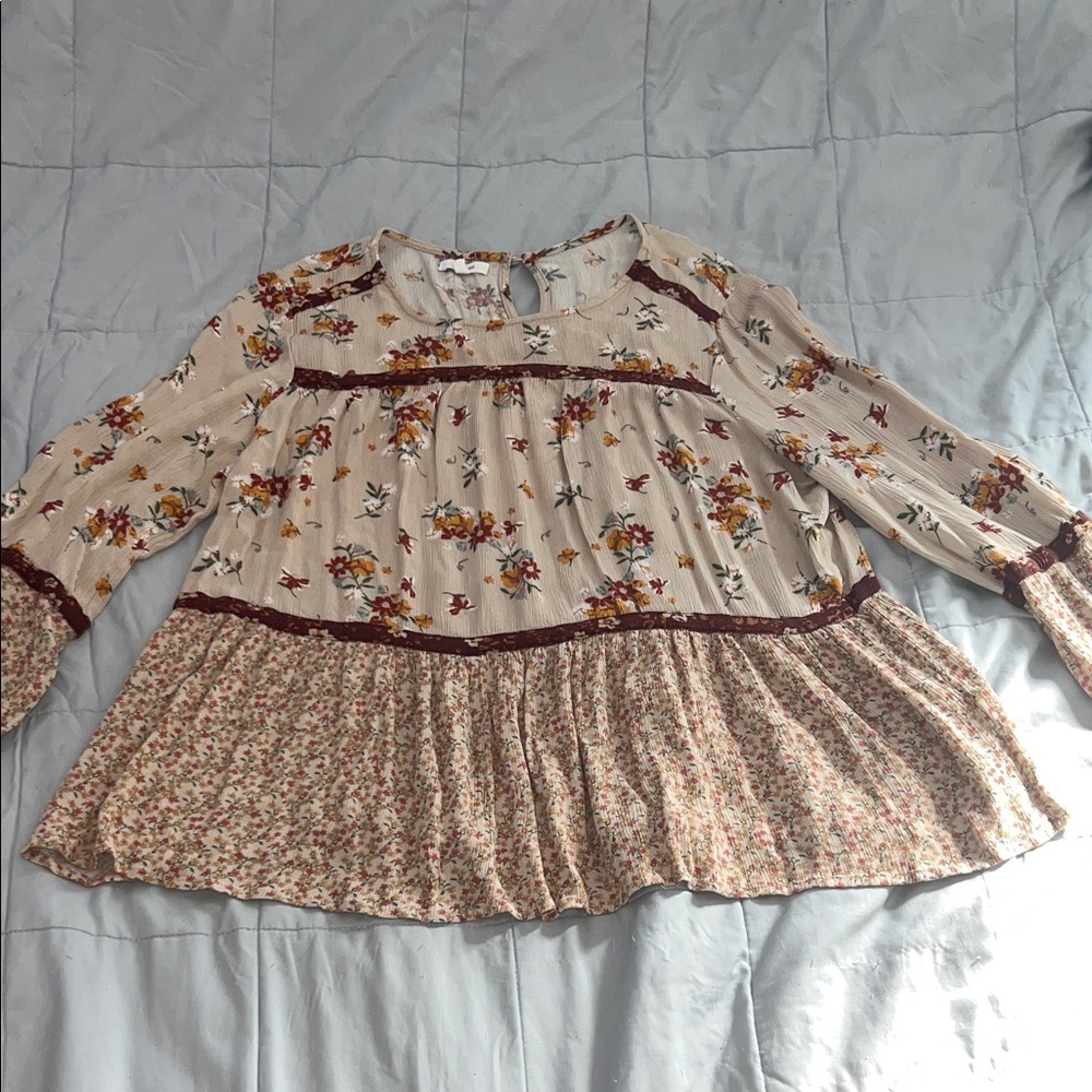 Multi-floral Blouse